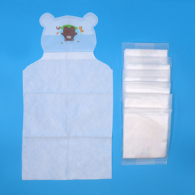 Infant and child disposable sweat towel